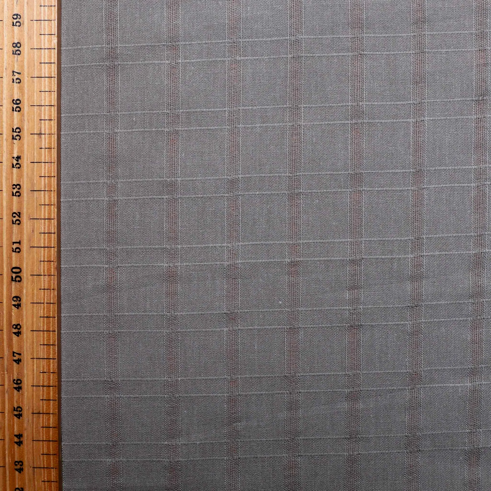 100% Cotton Voile - Khaki green