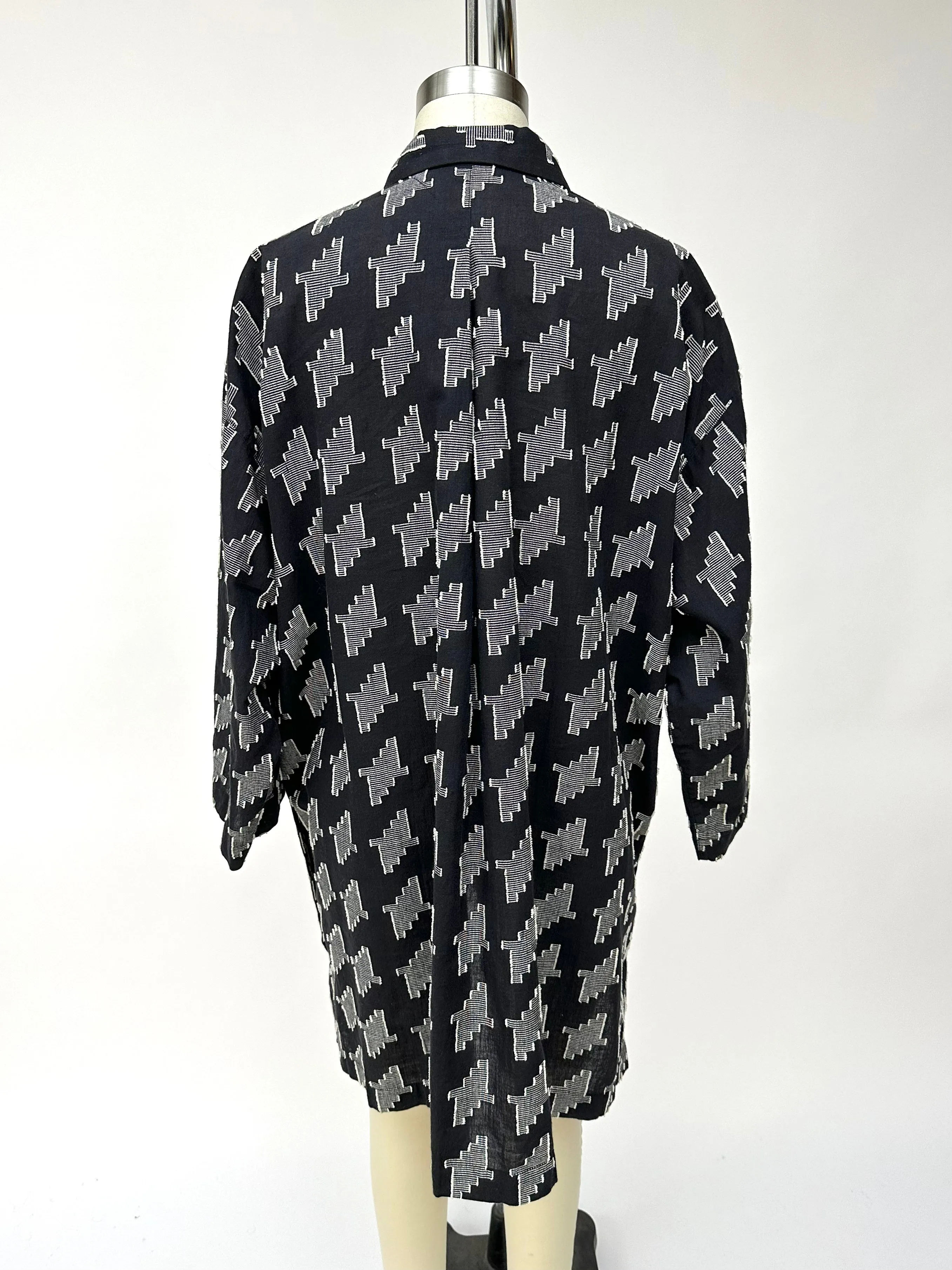 1980s Issey Miyake Jacquard Shirt