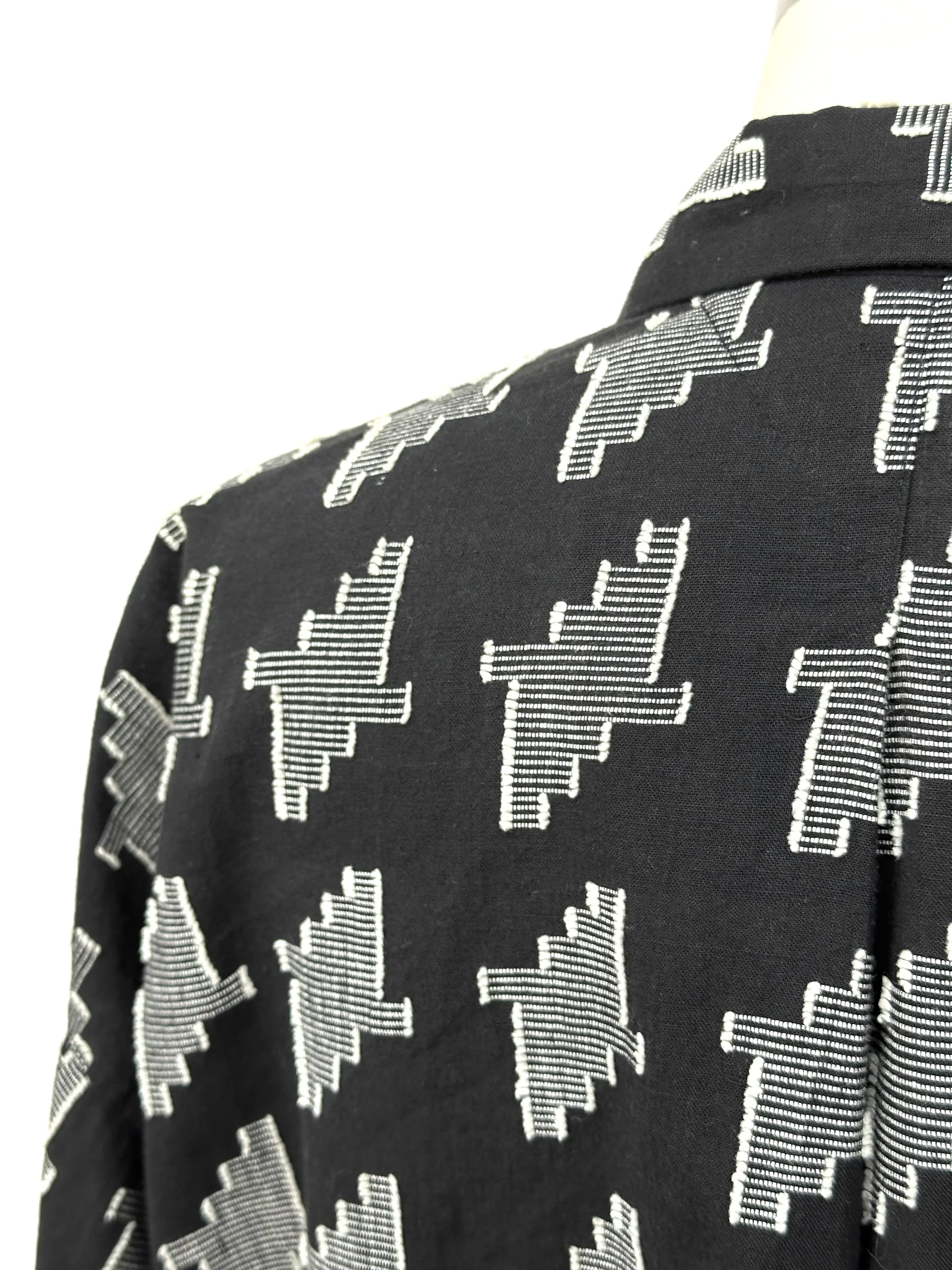 1980s Issey Miyake Jacquard Shirt