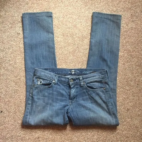 7 for all Mankind Distressed Jeans