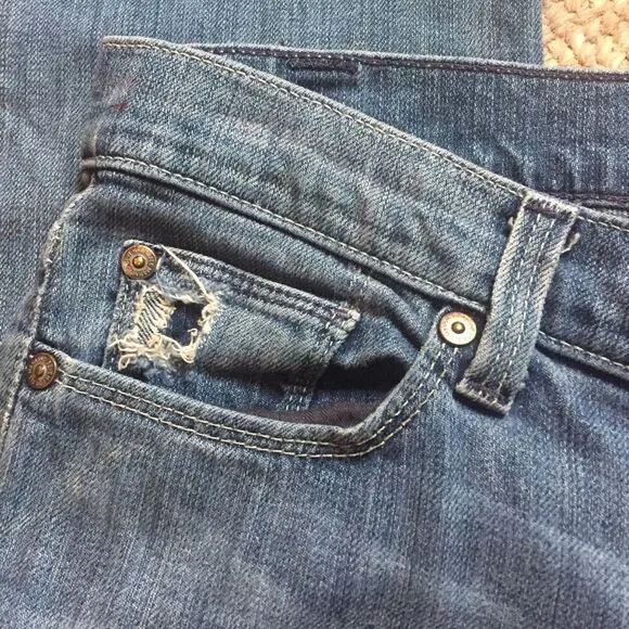 7 for all Mankind Distressed Jeans