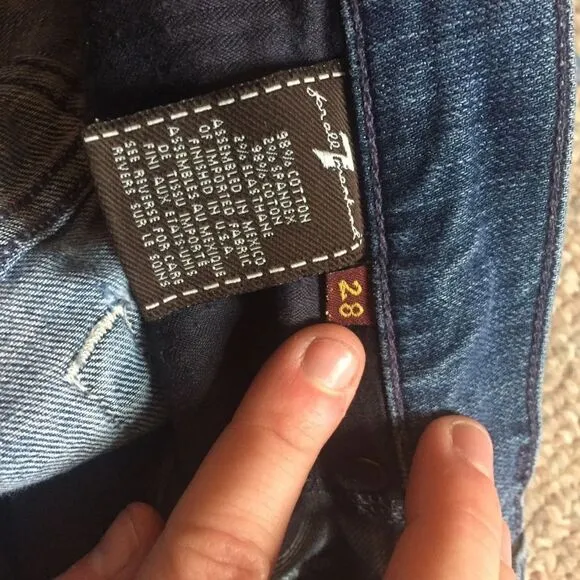 7 for all Mankind Distressed Jeans