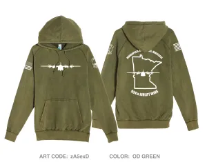 934th AES Comfort Unisex Hooded Sweatshirt - zA5exD
