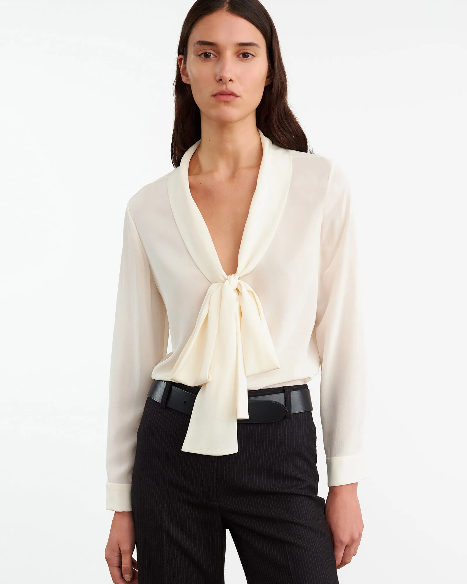ANGELIQUE SILK BLOUSE