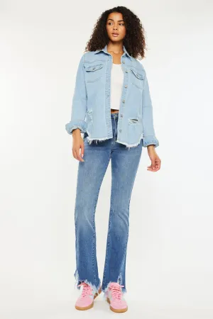 Antonia  High Rise Bootcut Jeans