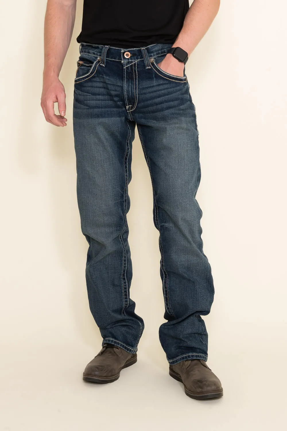 Ariat M5 Lennox Adkins Straight Leg Jeans for Men  | 10030275-LENNOX 18.5 LEG