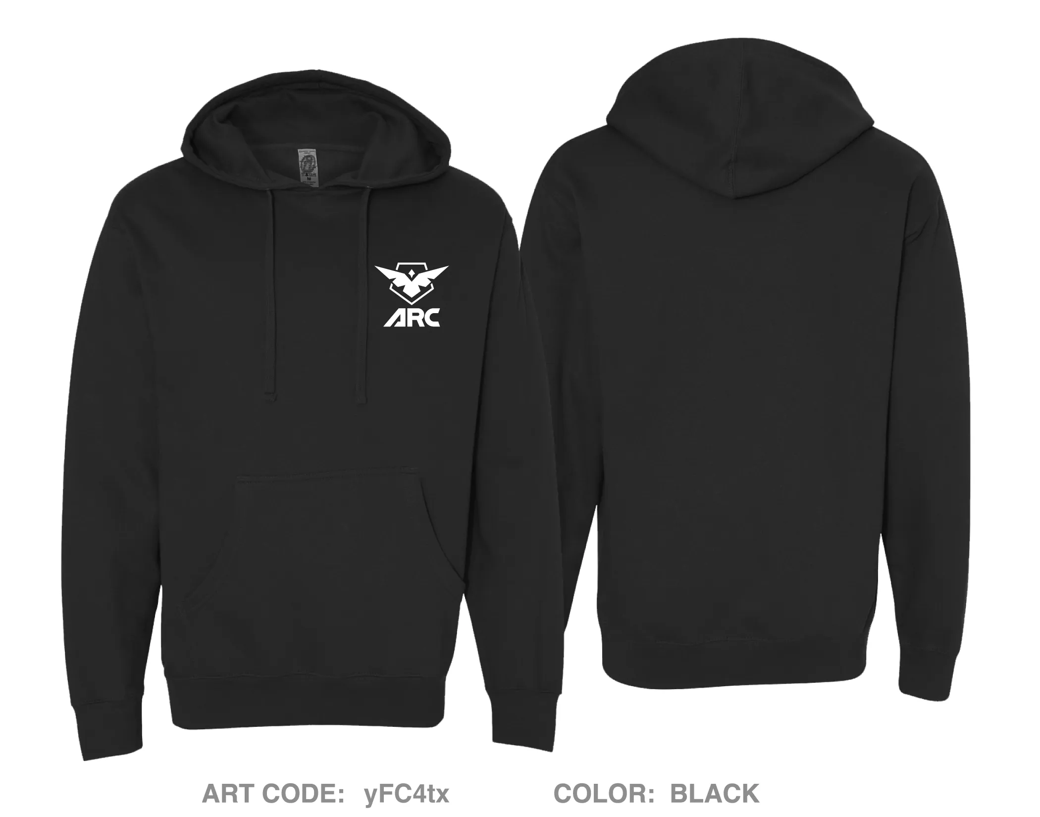 Armaments Research Company Comfort Unisex Hooded Sweatshirt - yFC4tx