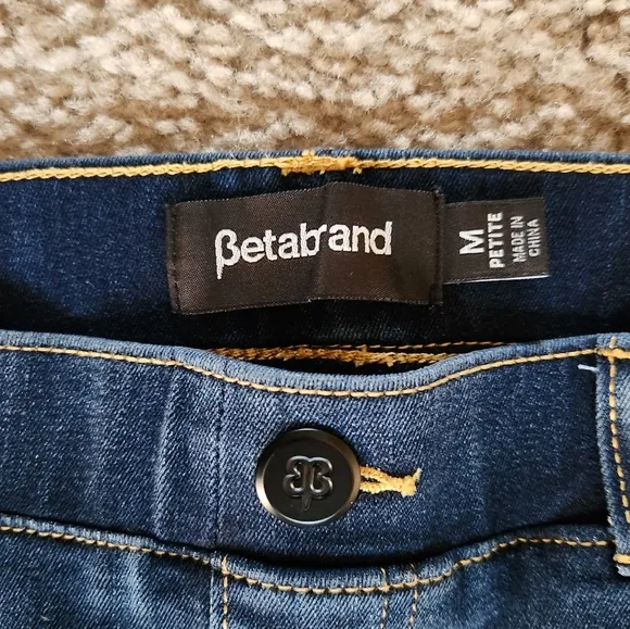 Betabrand Straight Leg Jeans