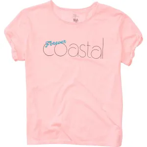 Billabong Women's Forever Coastal Tee | Coral Shine