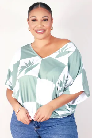 BIRD OF PARADISE DOLMAN TOP