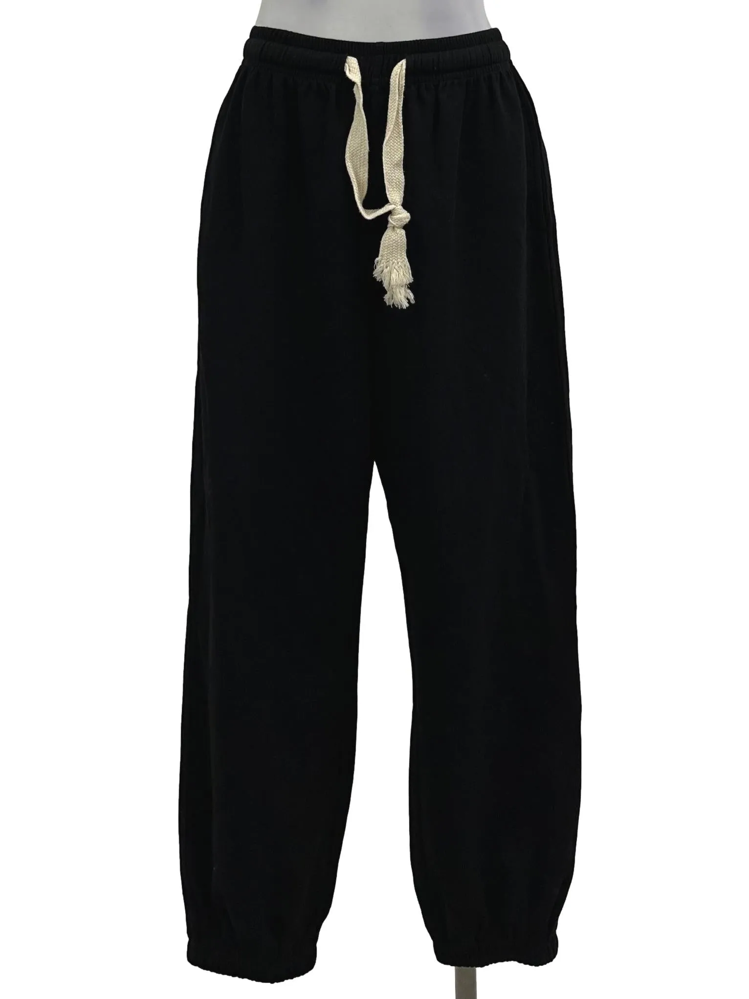 Black Elastic Jogger