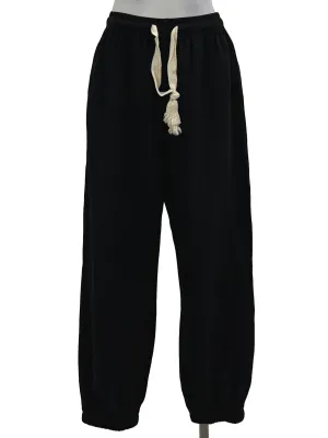 Black Elastic Jogger