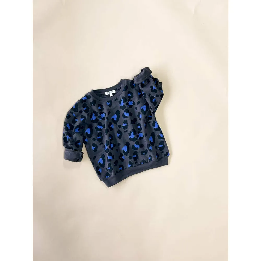 Bowie Top | Cheetah | Charcoal