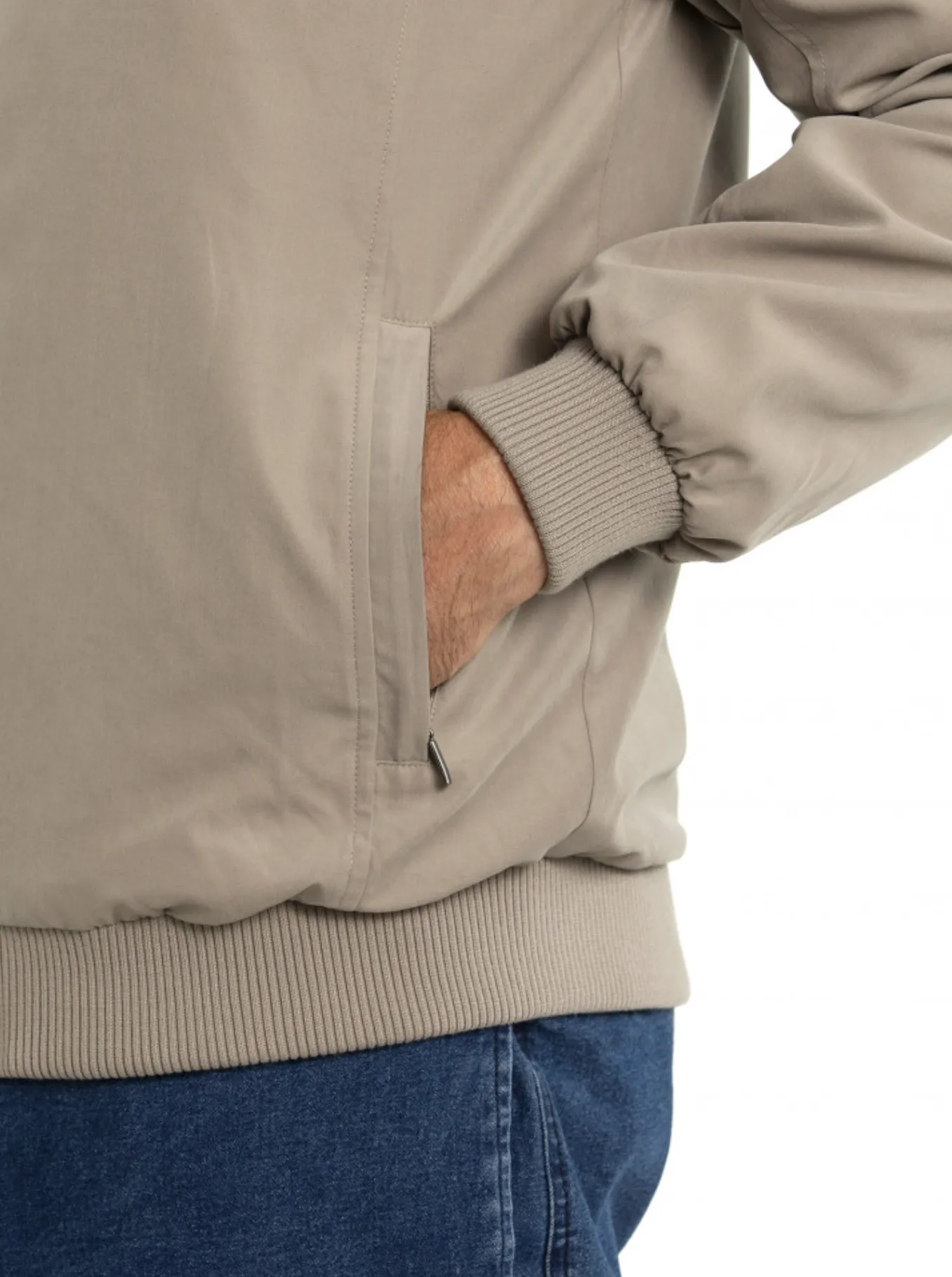 Breakaway Microfibre Bomber Jacket