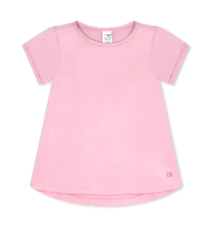 Bridget Basic Tee - Cotton Candy Pink