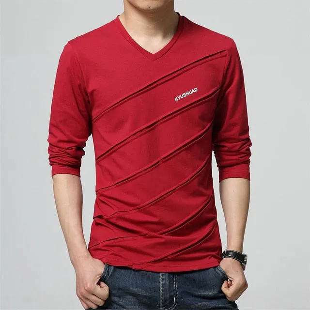 BROWON Men's T-shirt Cotton