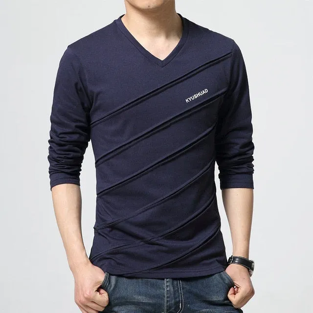 BROWON Men's T-shirt Cotton