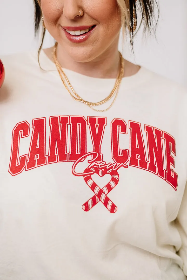 Candy Cane Crew Graphic Tee