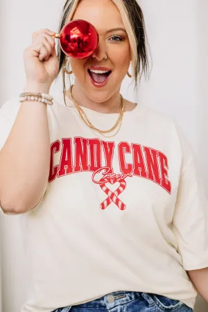 Candy Cane Crew Graphic Tee