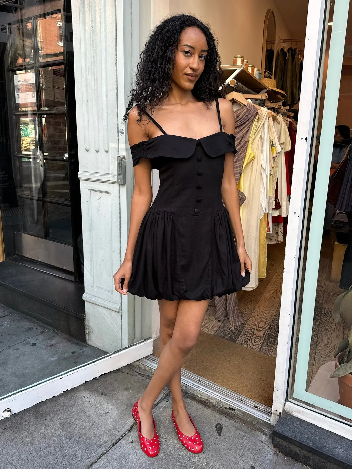 Ceclile Dress in Black