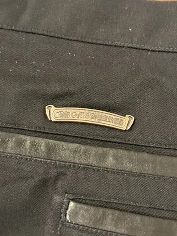 Chrome Hearts Black Chino Pants