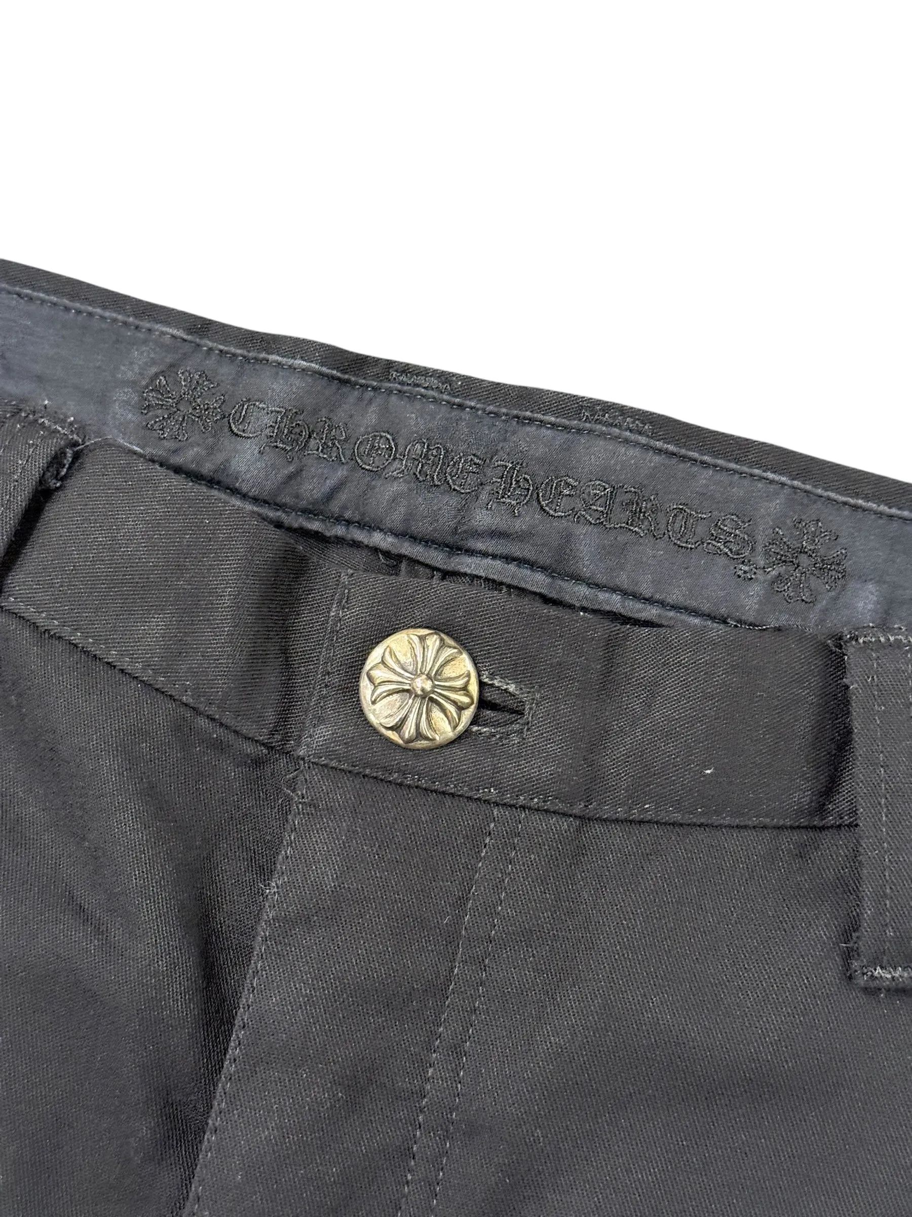 Chrome Hearts Black Chino Pants