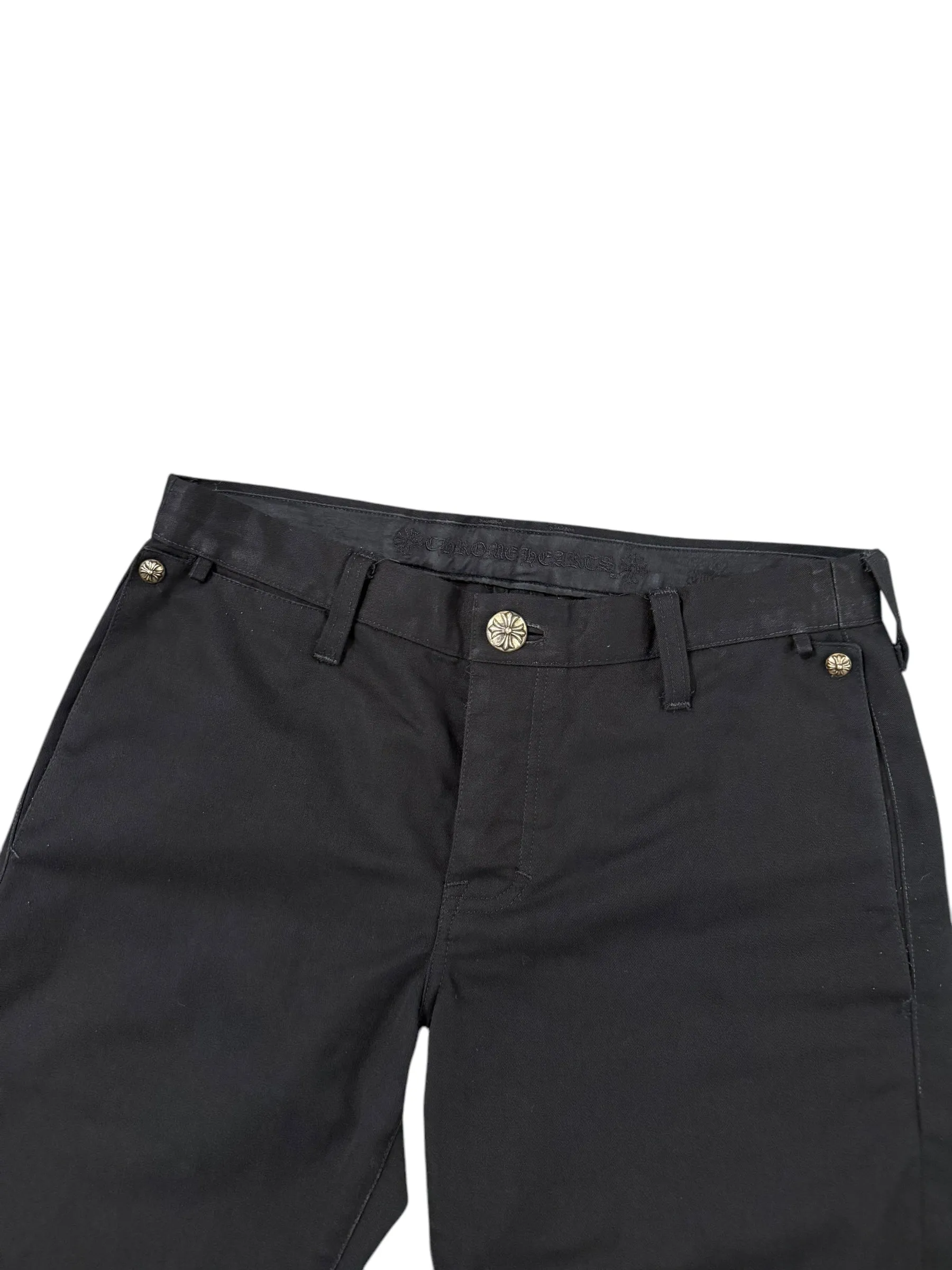 Chrome Hearts Black Chino Pants