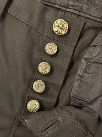 Chrome Hearts Black Chino Pants