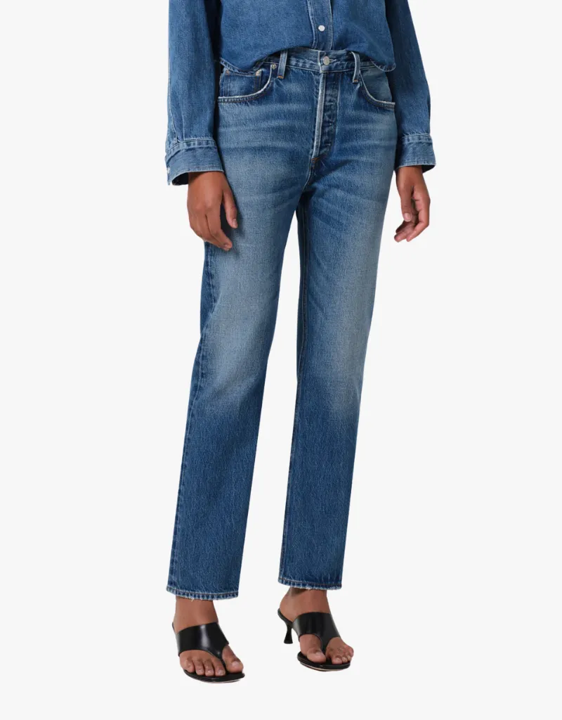 Citizens of Humanity Blaine High-Rise Straight Jeans in Chaya