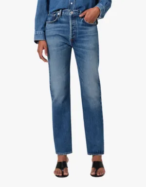 Citizens of Humanity Blaine High-Rise Straight Jeans in Chaya