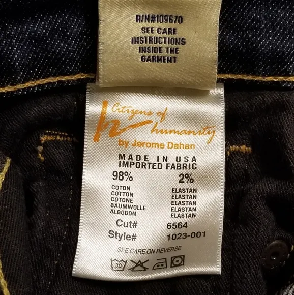 Citizens of Humanity Dita Petite Bootcut Jeans Size 28