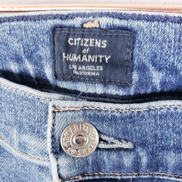 Citizens of Humanity Emannuelle Slim Bootcut Jeans size 31 Blue Medium Wash