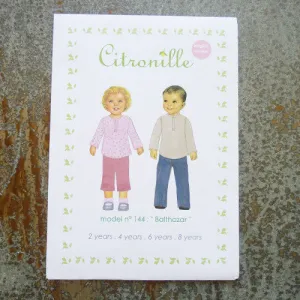 Citronille Patterns : Balthazar Child's Top