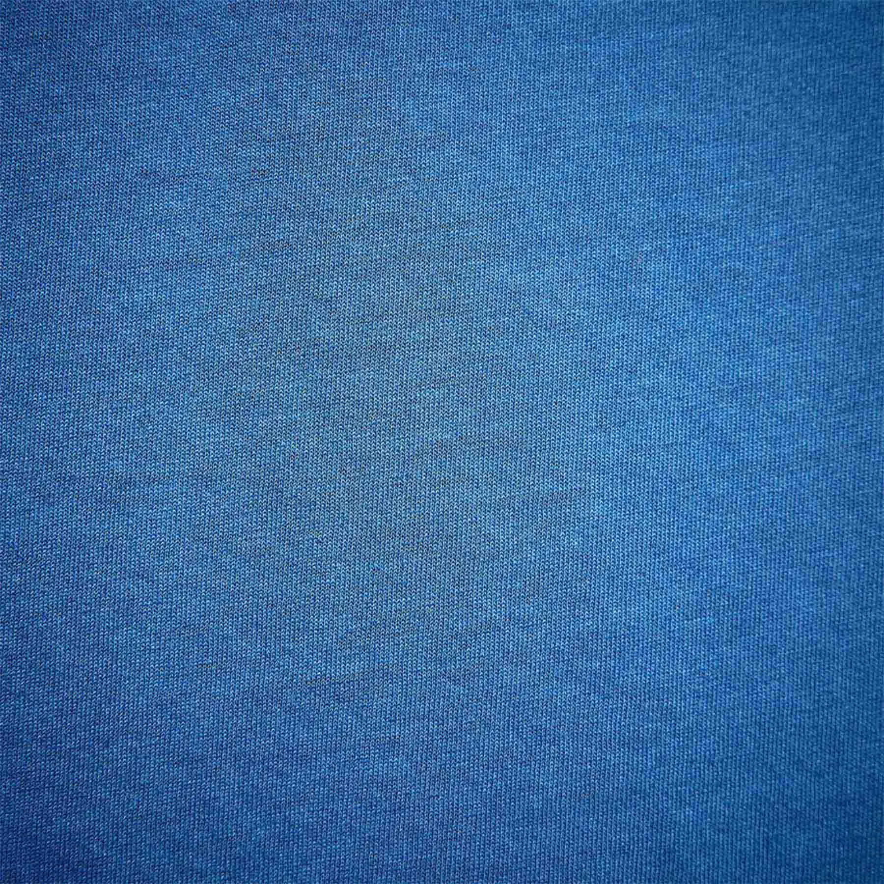 Clear Jersey V Neck - Electric Blue Pigment