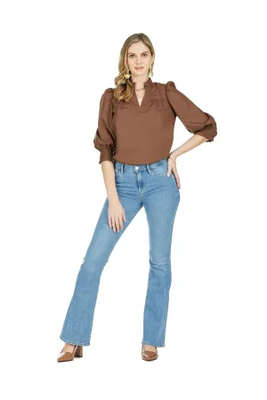 COTTON PLACKET TOP