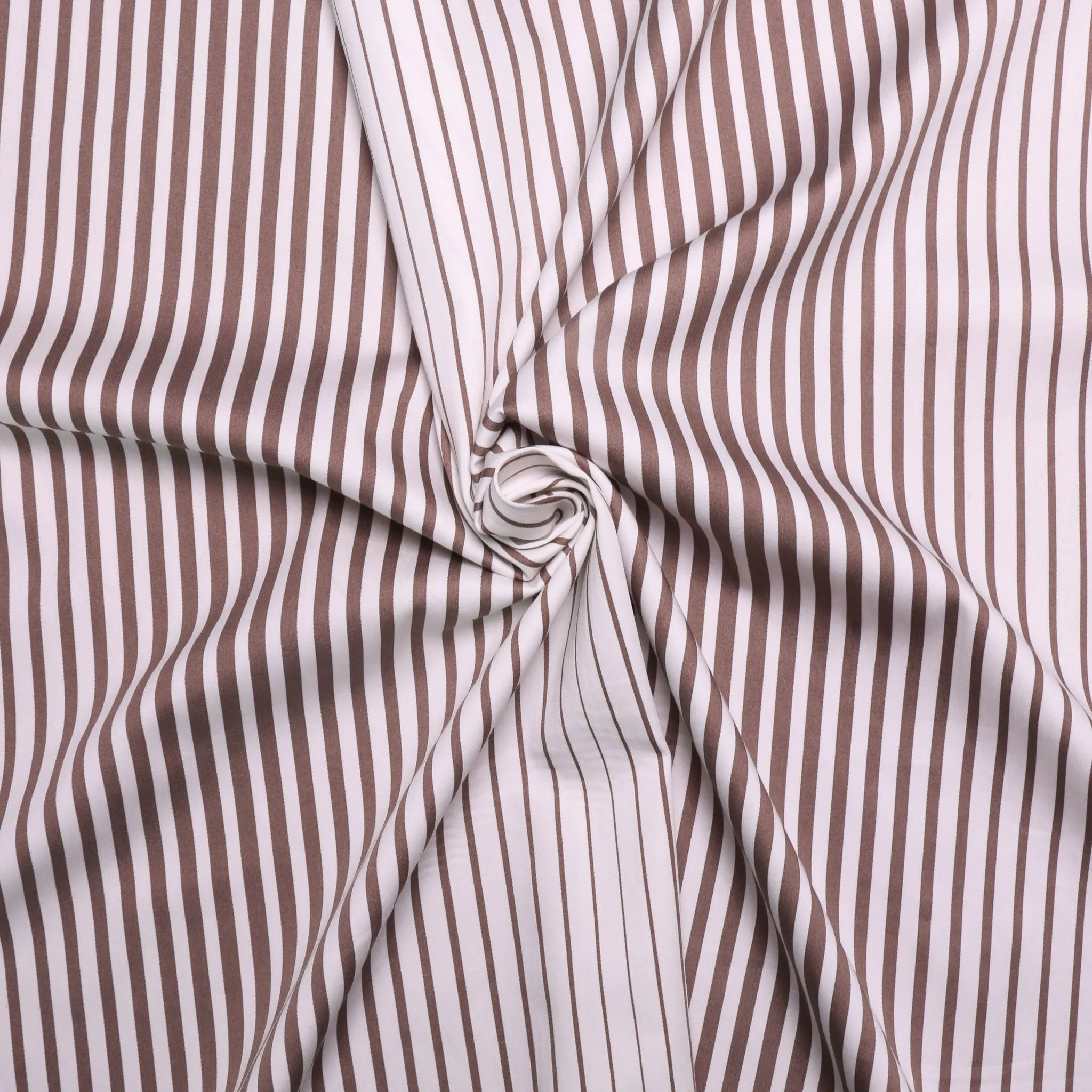 Cotton Sateen Fabric - Off-white