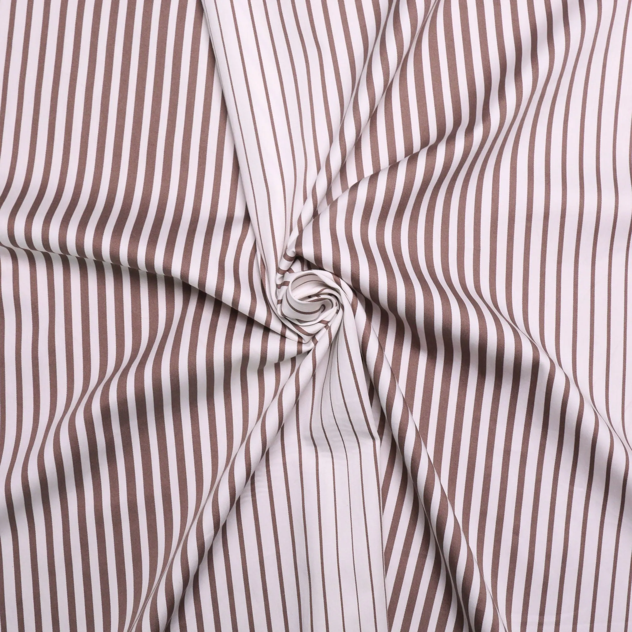 Cotton Sateen Fabric - Off-white
