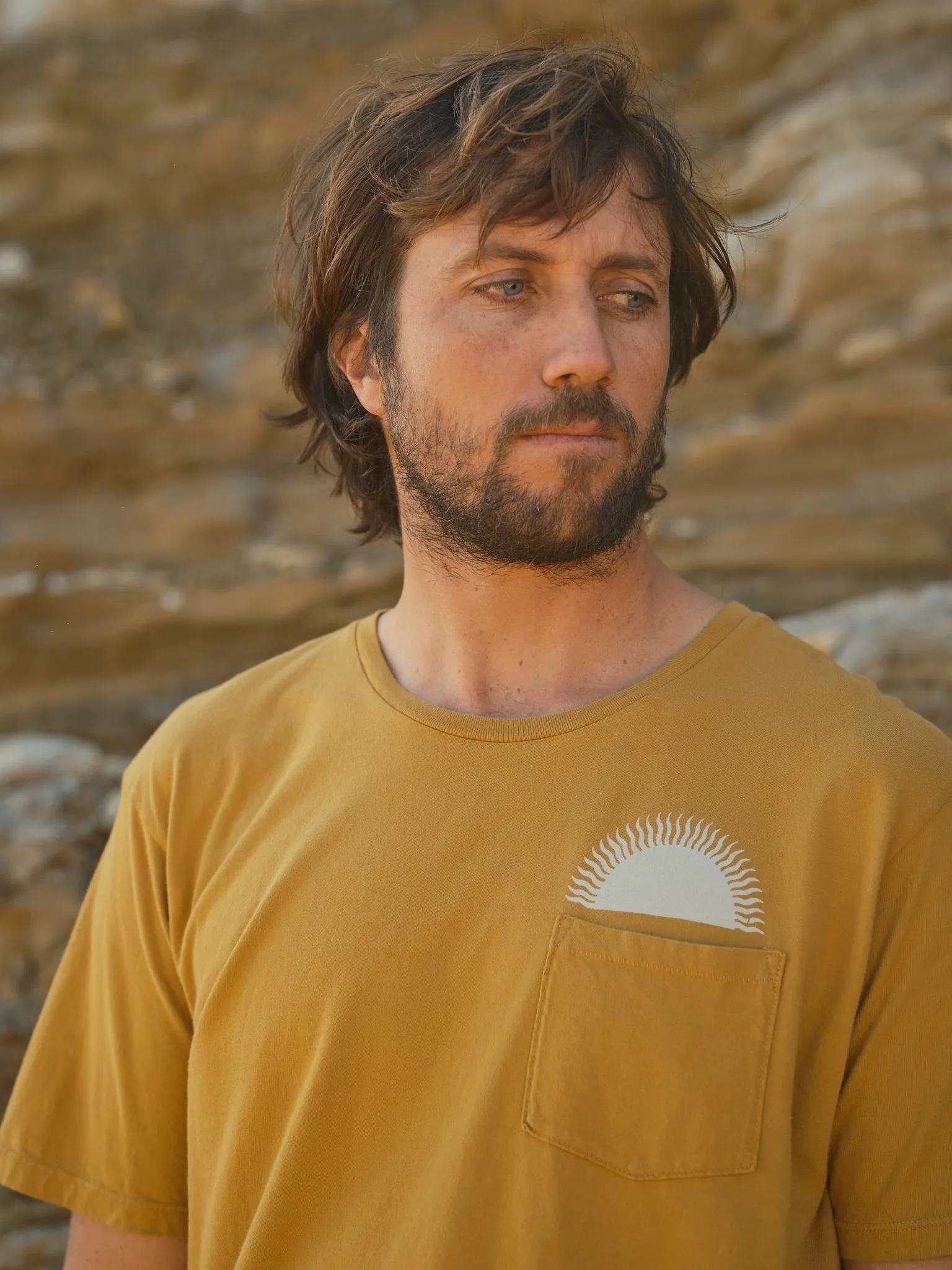 Country Sun Tee - Mustard