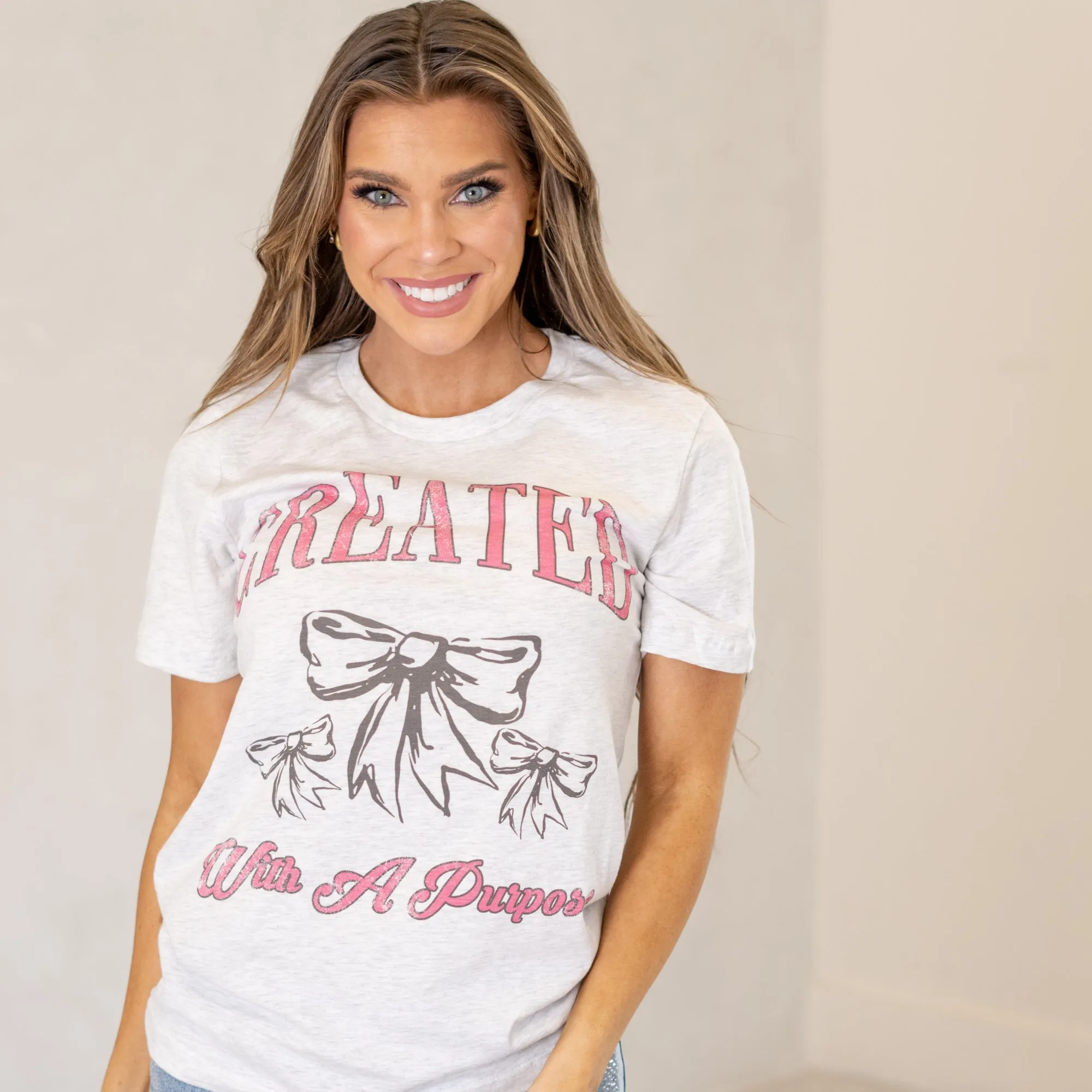 Created With A Purpose Graphic Tee