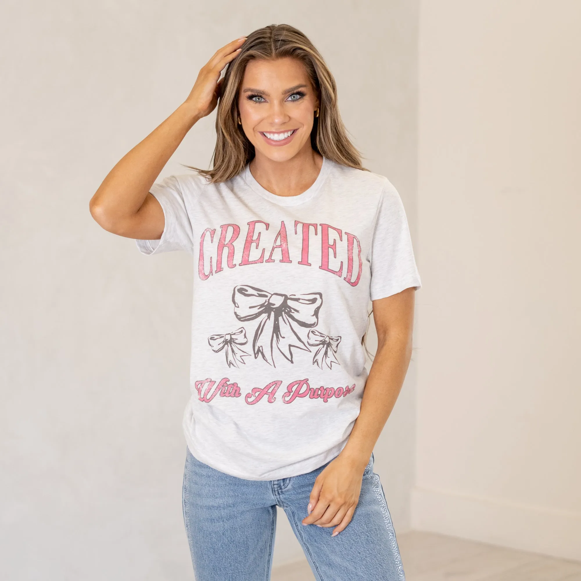 Created With A Purpose Graphic Tee