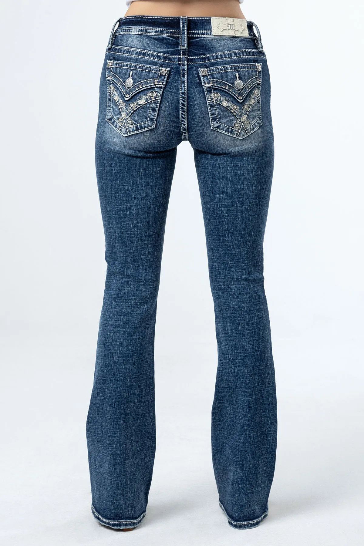 Cross Stars Bootcut Jeans