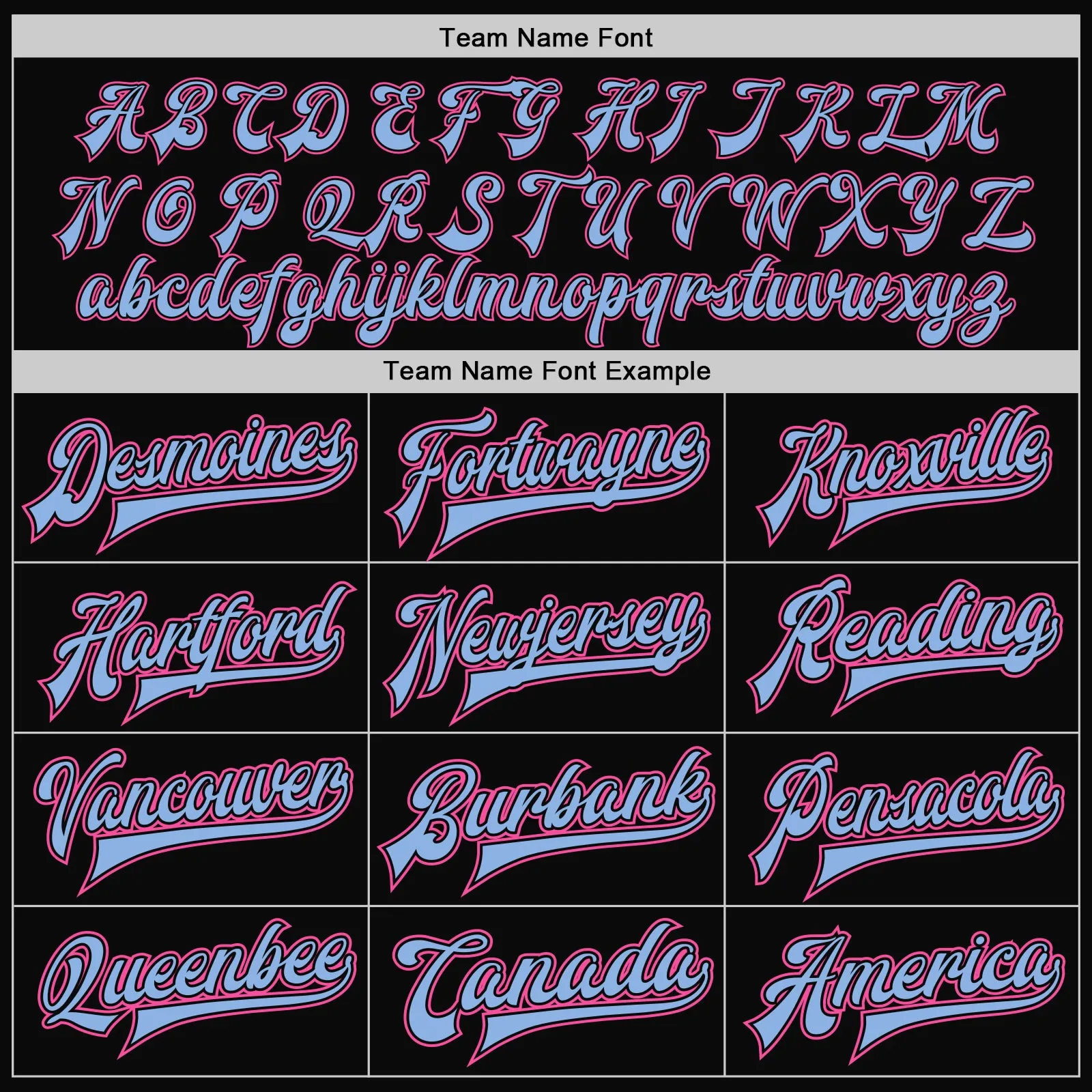 Custom Black Pink-Light Blue Bomber Full-Snap Varsity Letterman Two Tone Jacket