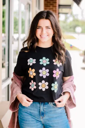 Daisy Happy Face Tee