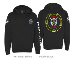 Dallas Police Dive Team Comfort Unisex Hooded Sweatshirt - SR7nRs