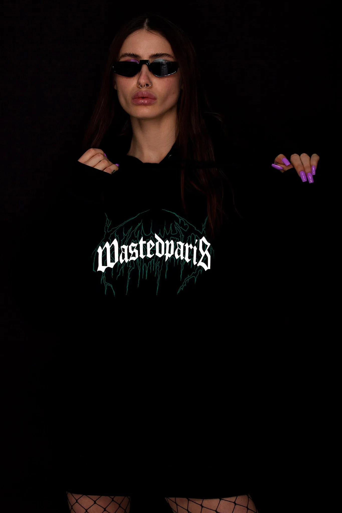 Dark Bridge Hoodie Black