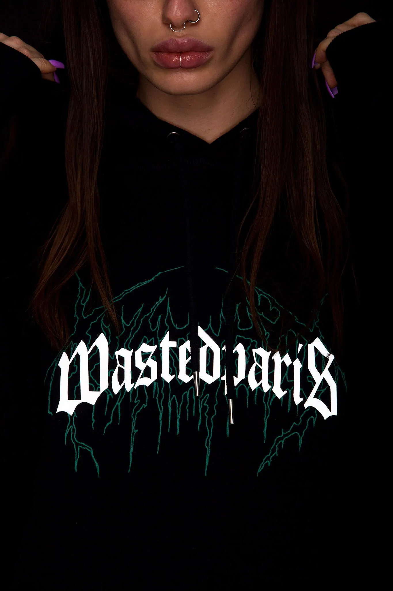 Dark Bridge Hoodie Black