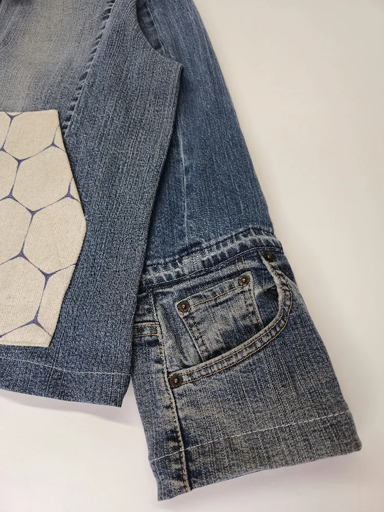 Denim Honeycomb Jacket