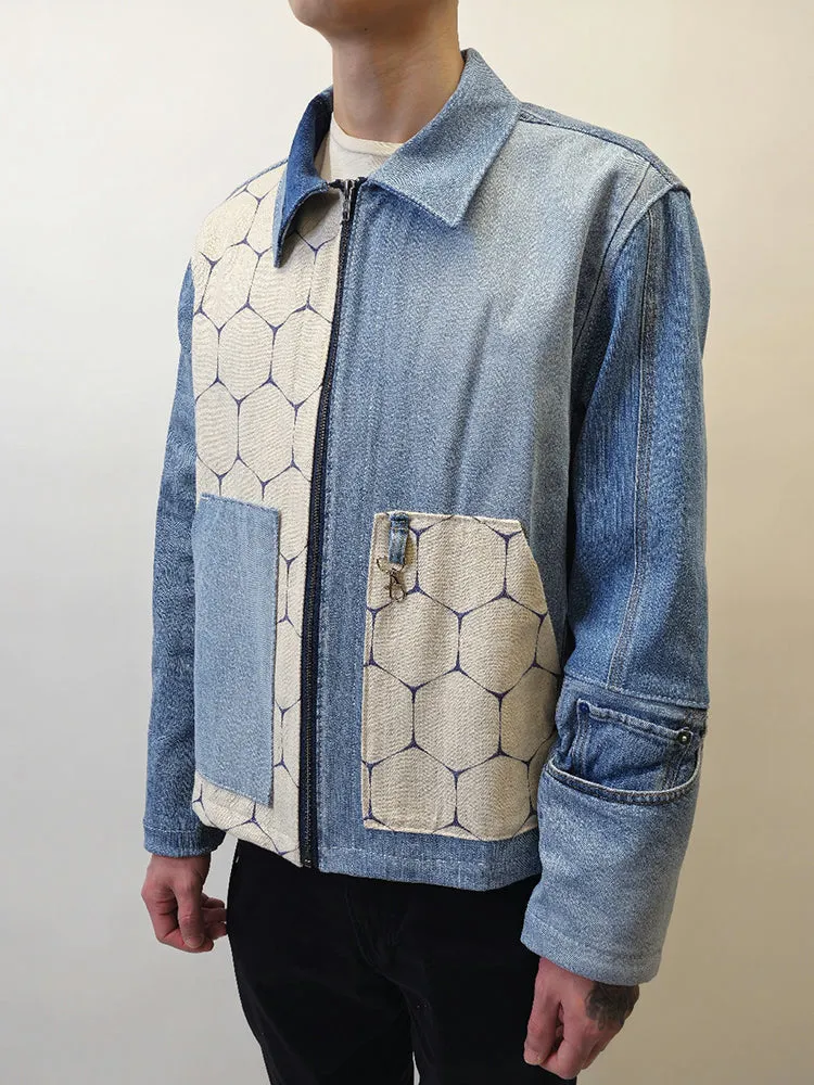 Denim Honeycomb Jacket