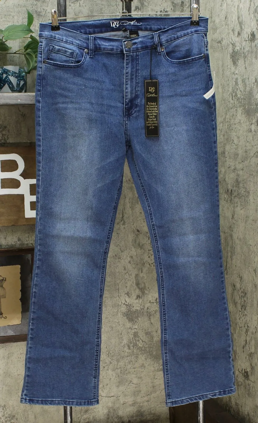 DG2 by Diane Gilman Women's Classic Stretch Boot Cut Jeans