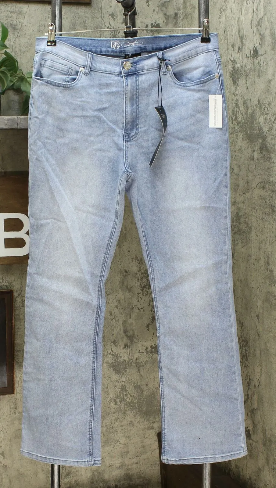 DG2 by Diane Gilman Women's Classic Stretch Boot Cut Jeans
